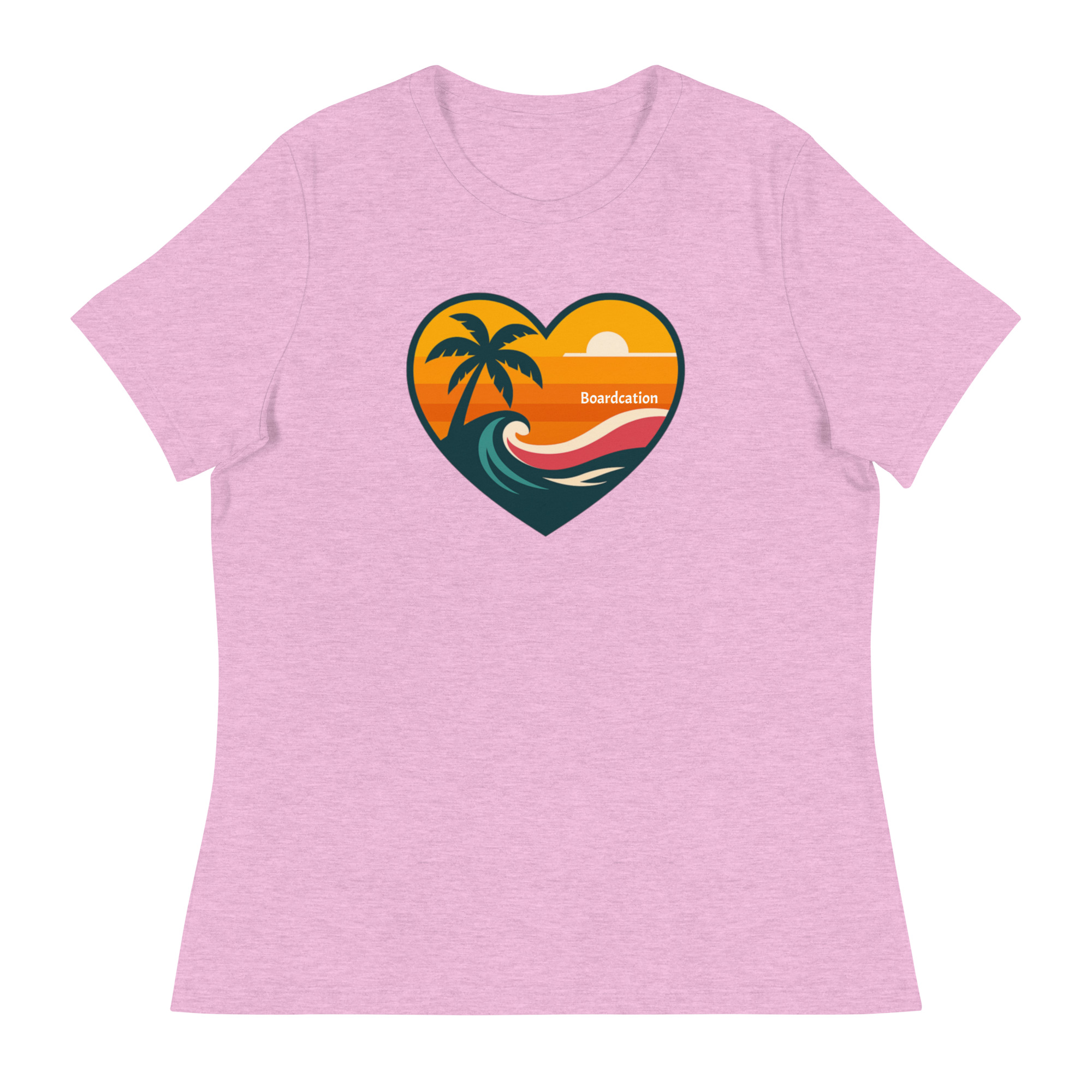Women’s Relaxed Tee #11 (Heather Prism Lilac)