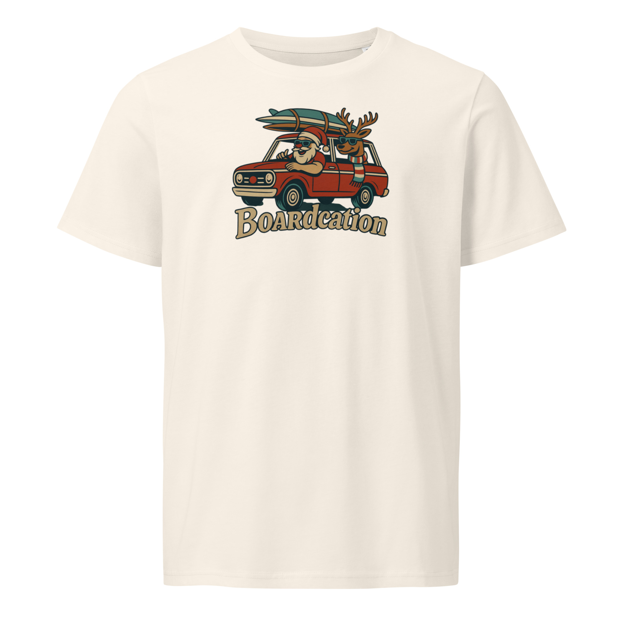 Holiday Surf Wagon Organic Tee