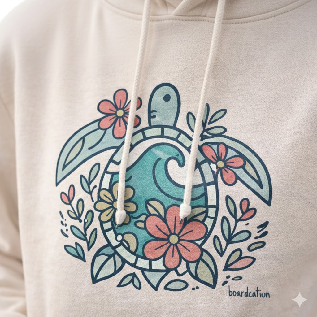 Boardcation hoodie lifestyle hero