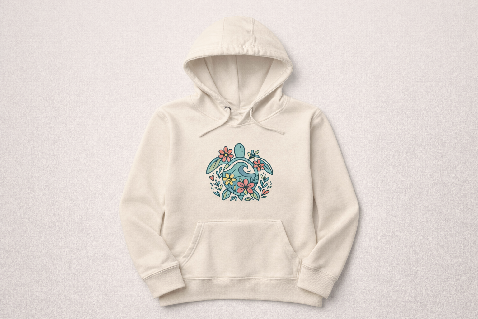 Turtle hoodie product photo